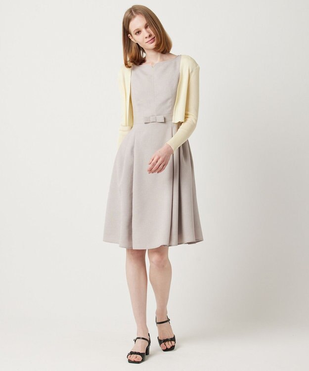 TOCCA BECOMING LADY ドレス ベージュ系