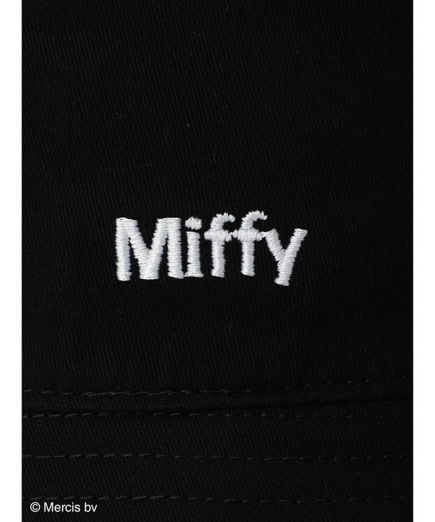Green Parks ｍｉｆｆｙ／ツイル刺繍バケットハット Black