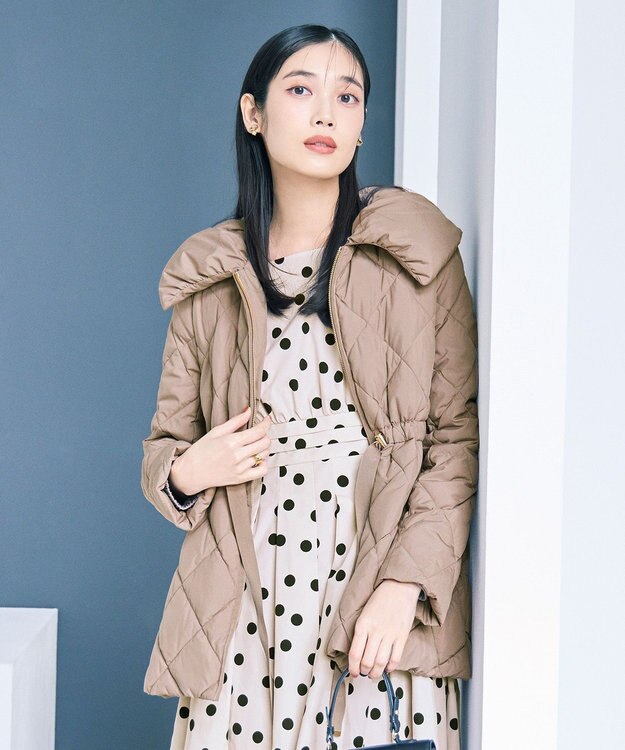 TOCCA 【消臭】PLAYING CARD コート ブラウン系