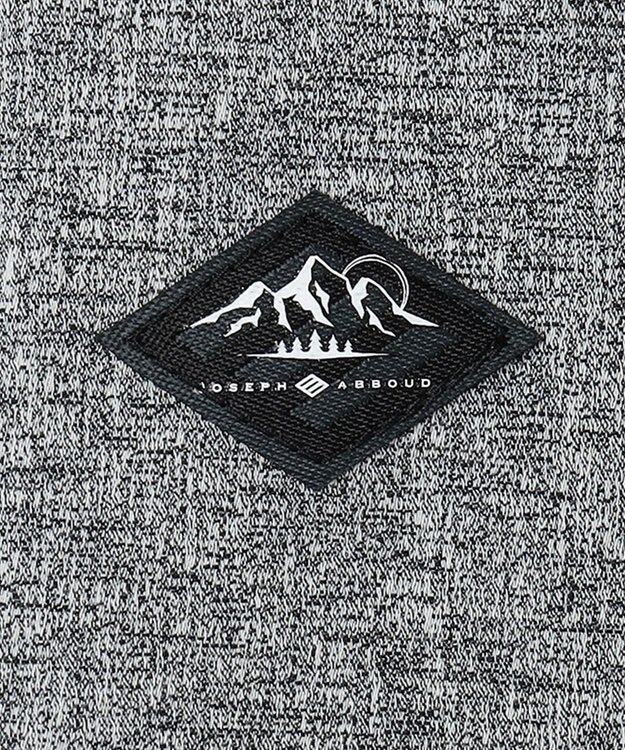 JOSEPH ABBOUD MOUNTAIN 【UNISEX】ホットピアスラブジャガードカモ コート ライトグレー系