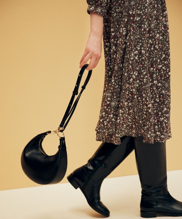 組曲 L プティフラワープリント ワンピース グレー系5