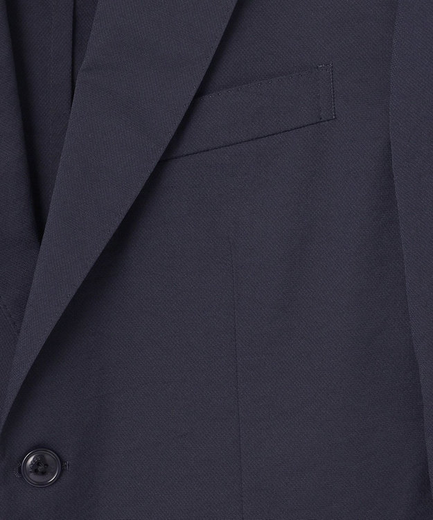 J.PRESS MEN 感動！？上品な見た目に着心地抜群なセットアップ【MECHANICAL】【超軽量 / 清涼感 / 洗える】ハイパワーストレッチジャケット ネイビー系