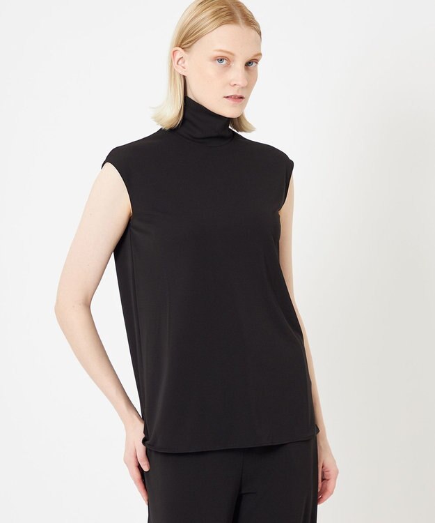 BEIGE， MELLE / ハイネックトップス Black