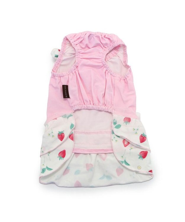 PET PARADISE ペットパラダイス 接触冷感 ワンピース 《苺柄》 小型犬 苺柄