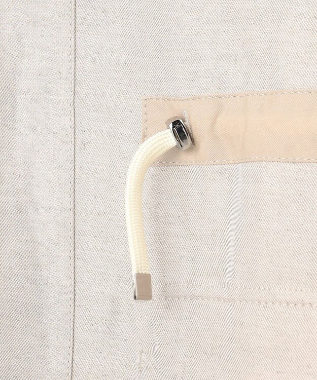 uncrave リヨセルライトリネン ミリタリージレ フラックス