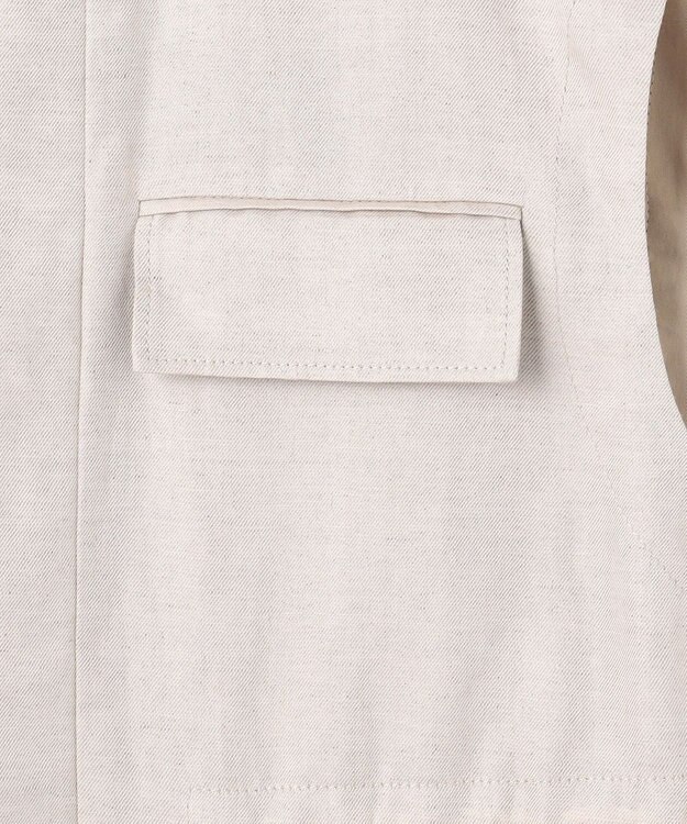 uncrave リヨセルライトリネン ミリタリージレ フラックス