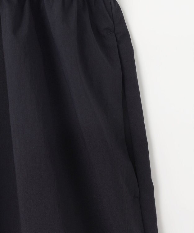 23区GOLF 【WOMEN】フロントジッパーで着脱便利！ベルト付きワンピース ネイビー系