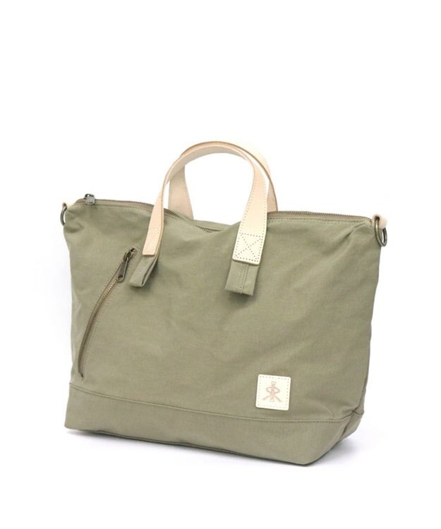 Regalo Felice 【A4サイズ対応 / 2way】天ファスナートート / REGALO GY(サンドグレージュ)