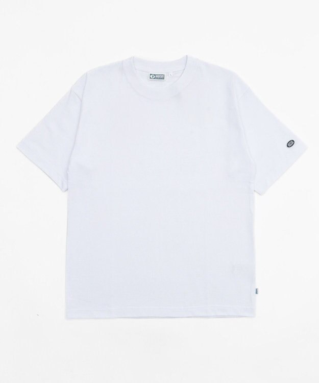 WEGO 【ユニセックス着用ITEM/MLサイズ展開】DISCUS　USAコットンブレンドクルーＴ ホワイト
