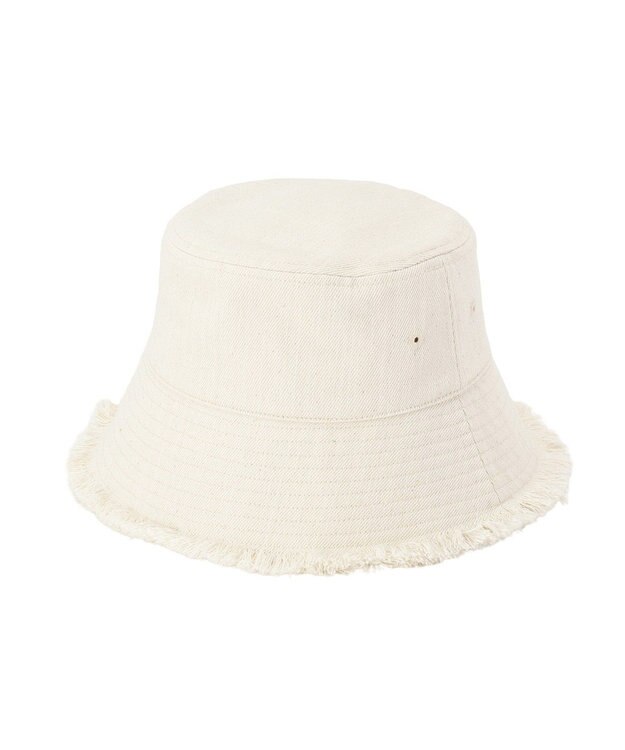 Green Parks フリンジバケットハット Ivory