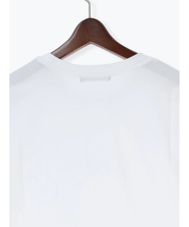 Te chichi ラインストーンサークルロゴTシャツ シルバー