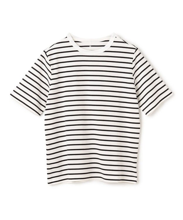 UNFILO BEAUTYFORM-Tコットン ベーシックTシャツ ボーダー