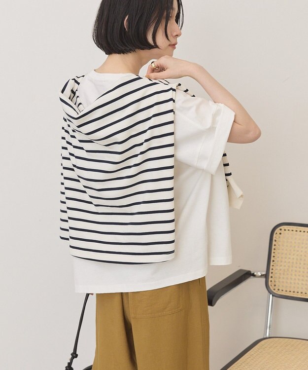 AMERICAN HOLIC BROOKLYN ロゴTシャツ Off White