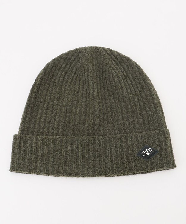 JOSEPH ABBOUD MOUNTAIN 【イージーケア/軽量/ソフト】ニットフリース ニットキャップ カーキ系