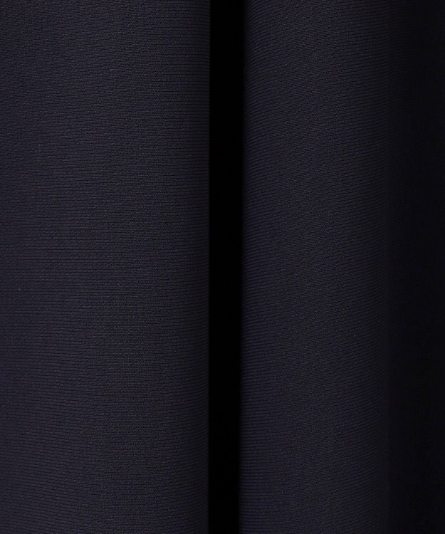 23区 【VERYコラボ】トリアセダブルジョーゼット つけ襟 ボウタイワンピース ネイビー系