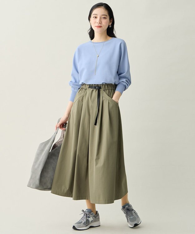 ANY タックスカート カーキ