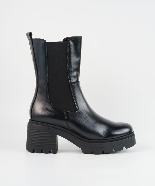 BONTRE 【BONTRE/ボントレ】ミドルサイドゴアブーツ/52501-VA ブラック