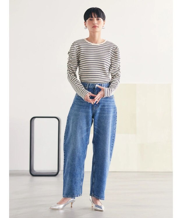 AMERICAN HOLIC コクーンワイドデニム Light Indigo