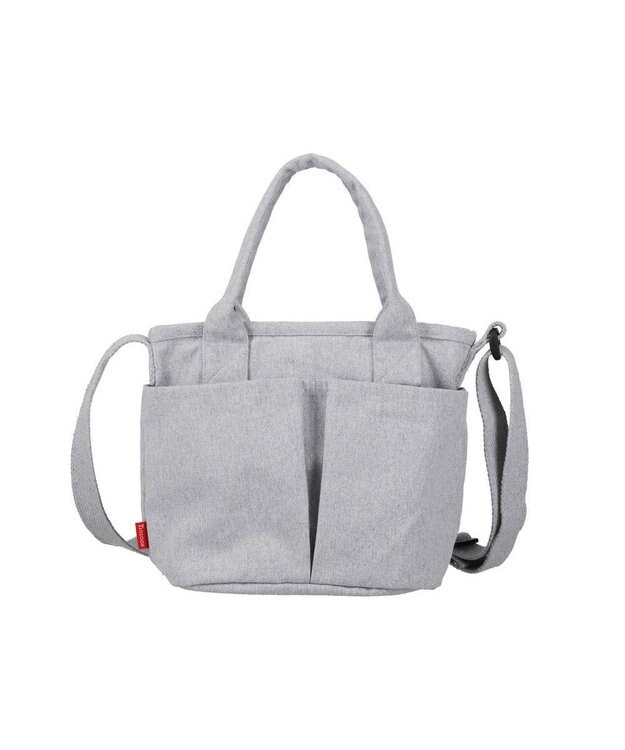 ROOTOTE 8422【スヌーピー】IP.ベビールー.ポケッツ.ピーナッツ-0C 04：ライトグレー