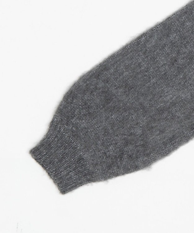 WEGO モヘアタッチBROOKLYNロゴニット グレー