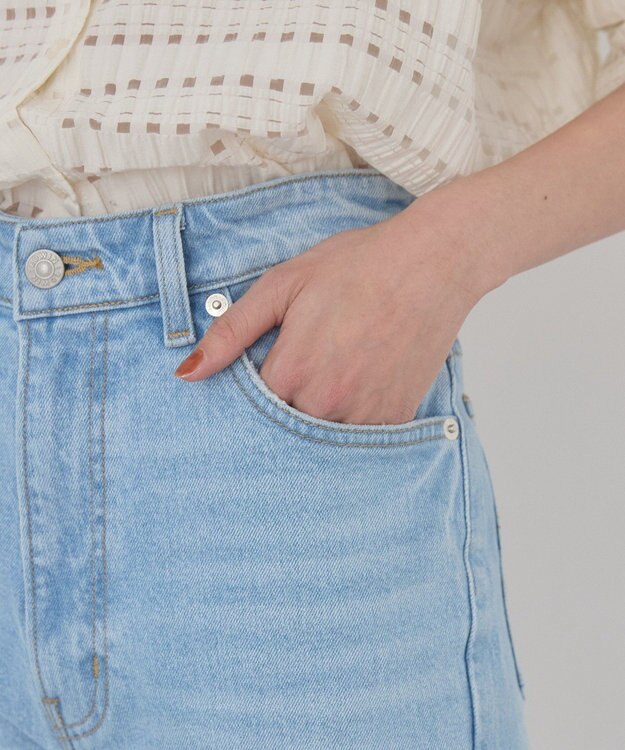 AMERICAN HOLIC 【EDWIN別注】フレアデニム Light Indigo