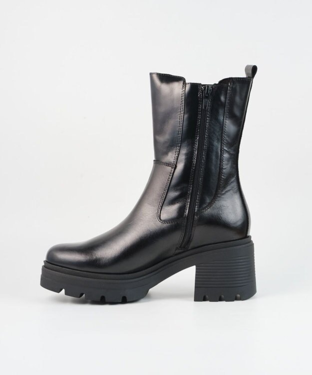 BONTRE 【BONTRE/ボントレ】ミドルサイドゴアブーツ/52501-VA ブラック