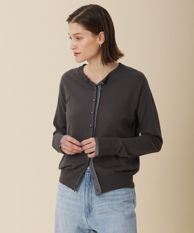 BEIGE， JULIE / カーディガン Slate