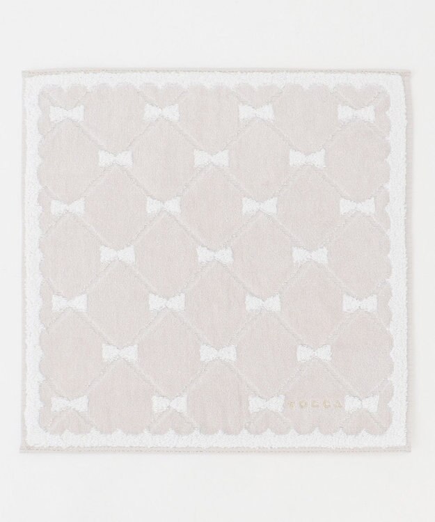 TOCCA CLOUDY RIBBON TOWELCHIEF タオルハンカチ ライトグレー系