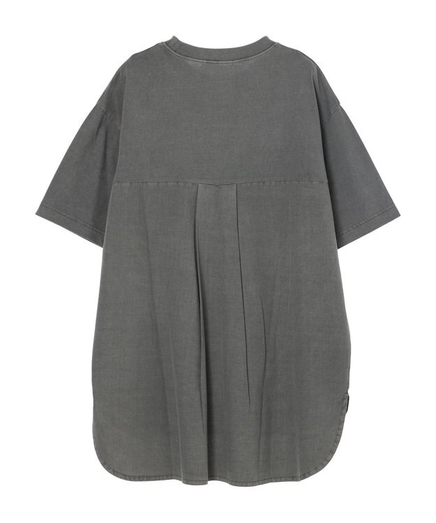 Green Parks ピグメントドッキングチュニック Gray