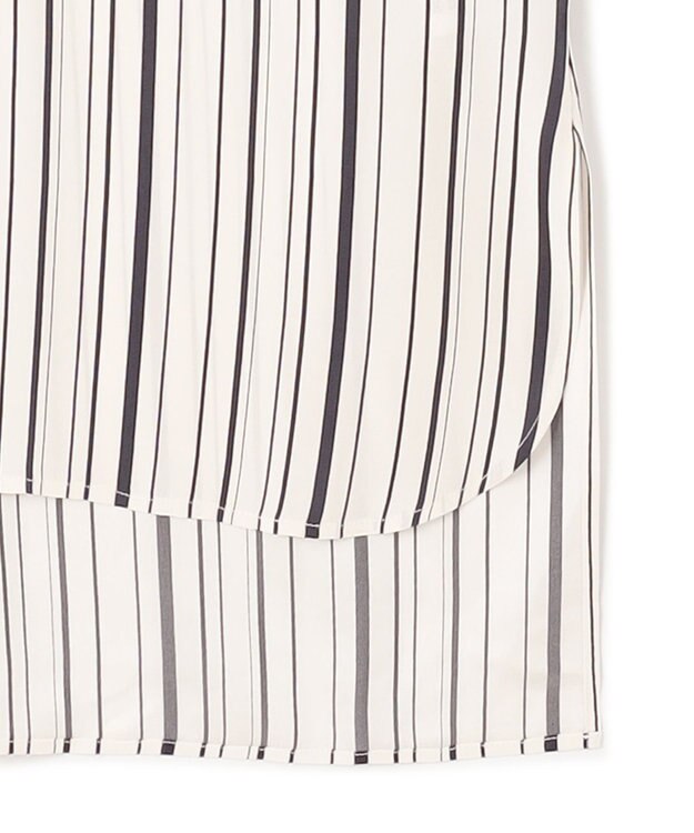 JOSEPH シルクアニメーション　ブラウス Oyster White/ Black