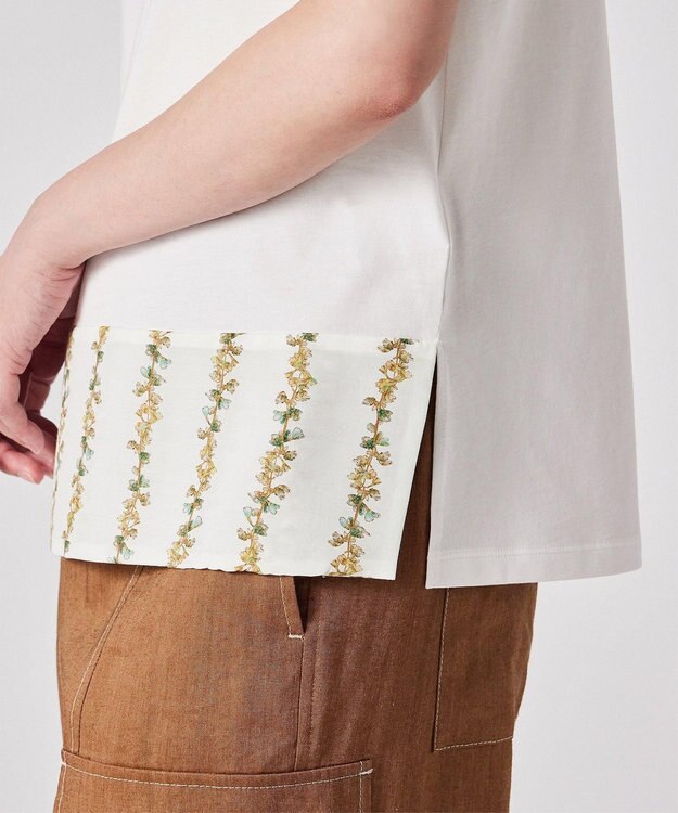 Paul Smith プリント コンビネーション ノースリーブ ホワイト