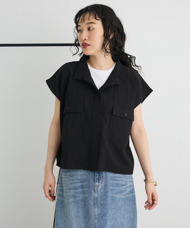 CRAFT STANDARD BOUTIQUE カーゴシャツ Black