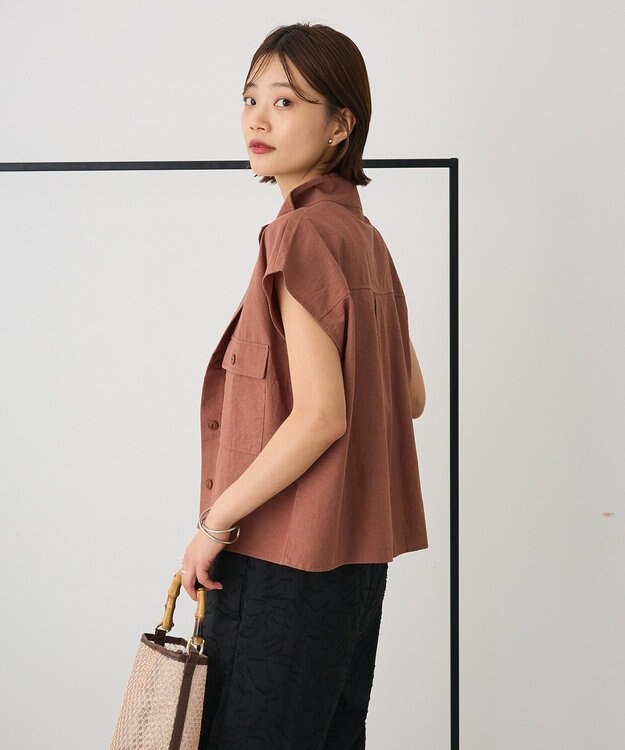 CRAFT STANDARD BOUTIQUE カーゴシャツ Brown