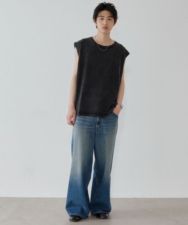 WEGO コットンクルーネックT（NS） ブラックその他