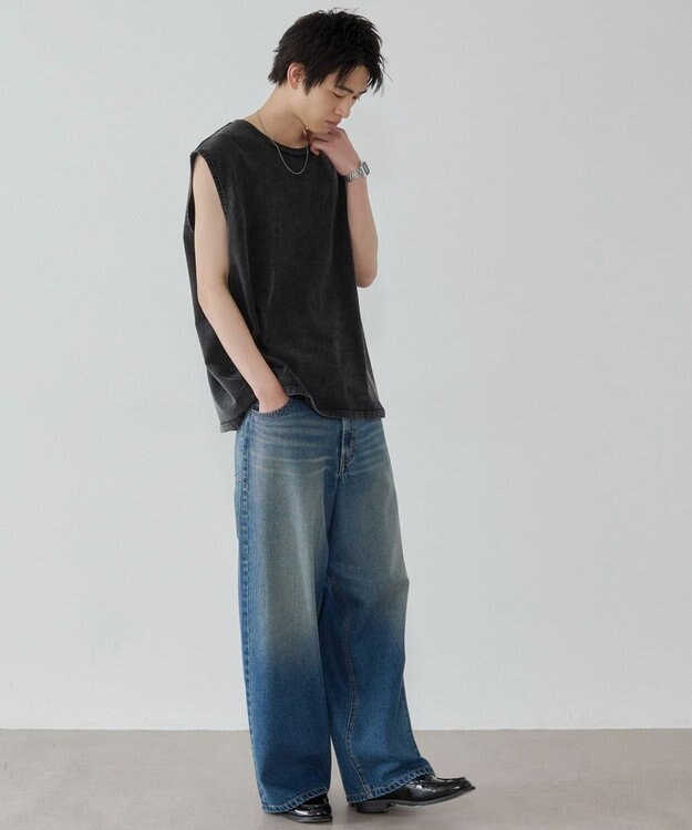 WEGO コットンクルーネックT（NS） ブラックその他