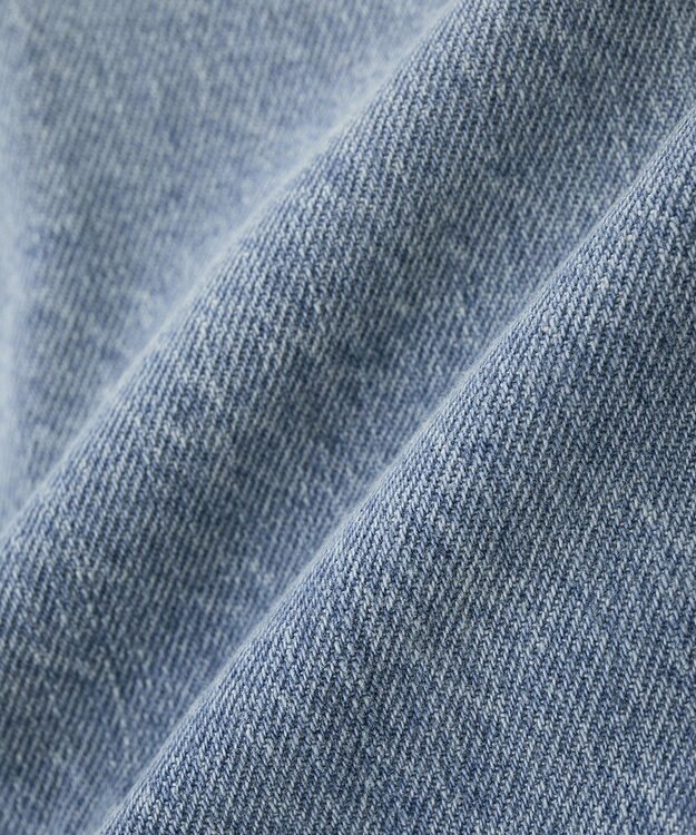 AMERICAN HOLIC ノーカラーデニムカバーオール Light Indigo