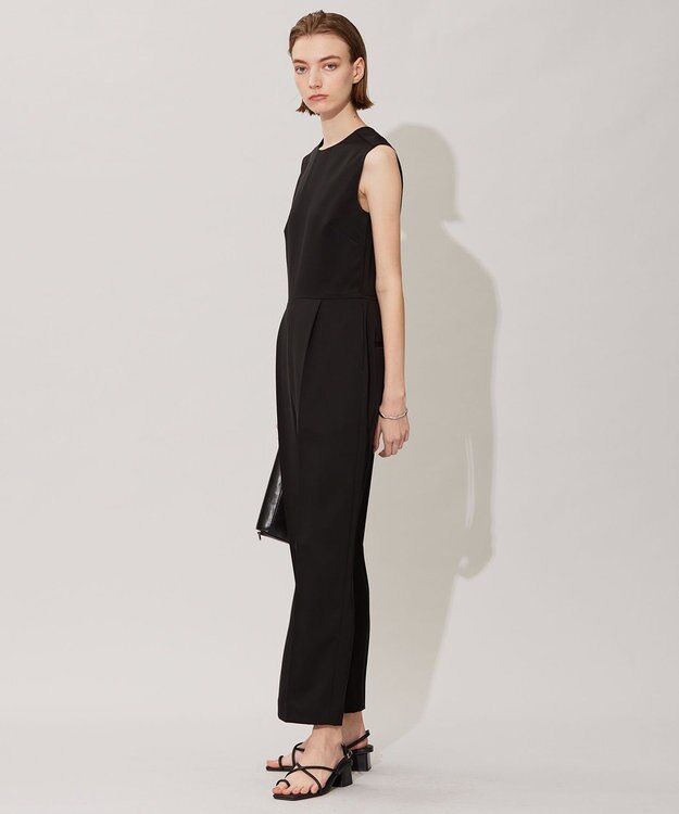 ICB 【洗える】Ta.Peツイル オールインワン ブラック系