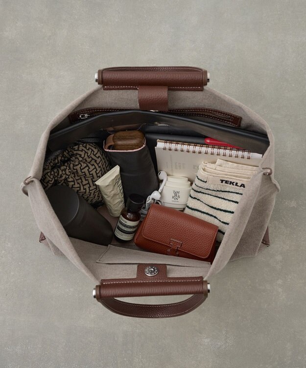 IACUCCI ソルベット L CANVAS/CERVO ブラウン