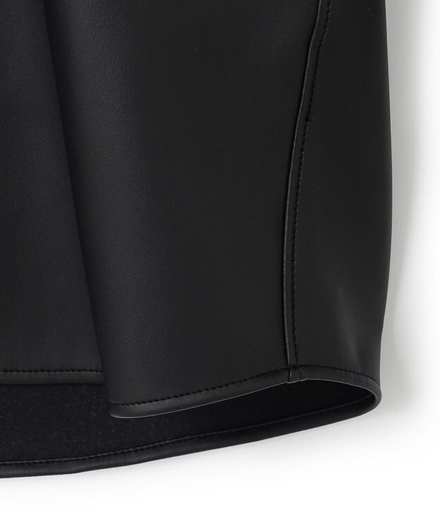 JOSEPH HOMME 【感動的な滑らかさと弾力】シンセティックレザー　シャツ ブラック系