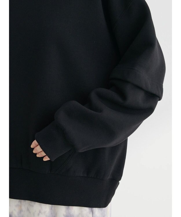 Green Parks ・ＳＵＧＡＲ　ＳＰＯＯＮ　２ｗａｙウラキモウプルオーバー Black