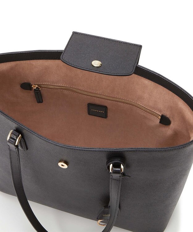 TOPKAPI 【ドラマ着用】【TOPKAPI】COLORATO コロラート レザー A4 トート バッグ ブラック