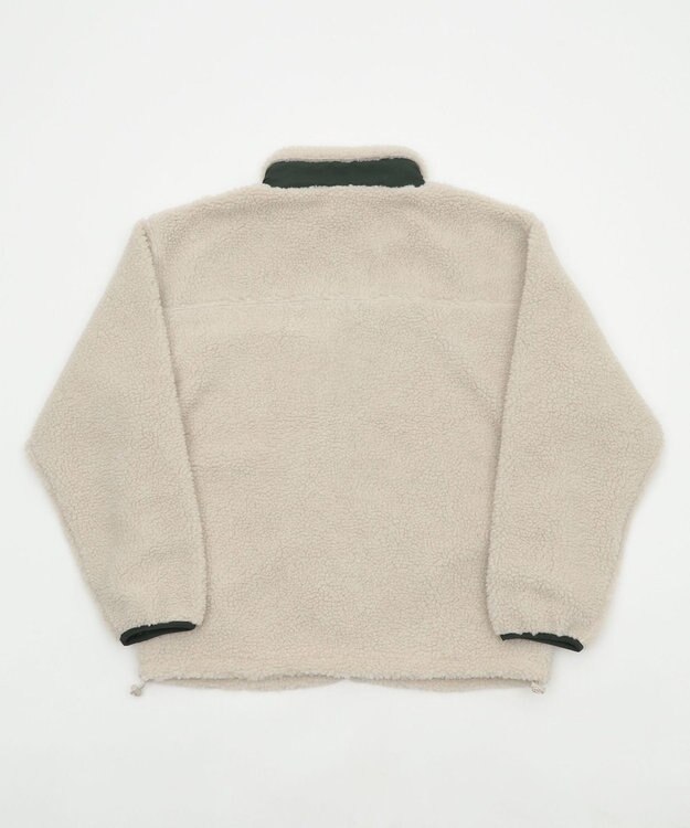 WEGO 【2025年秋冬新作アイテム/ユニセックス着用ITEM/SMLサイズ展開】ボアブルゾン ベージュ