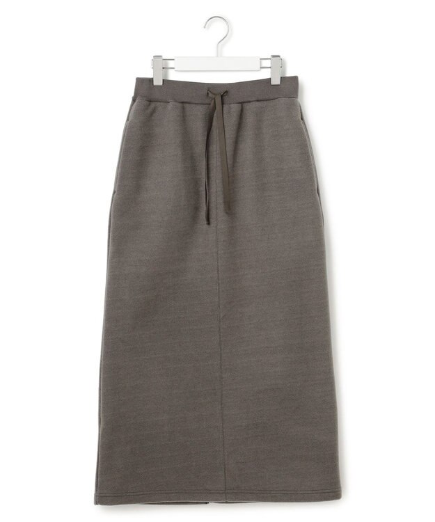 J.PRESS YORK STREET 【WOMEN】NEEDLE JERSEY リラックスタイトスカート グレー系