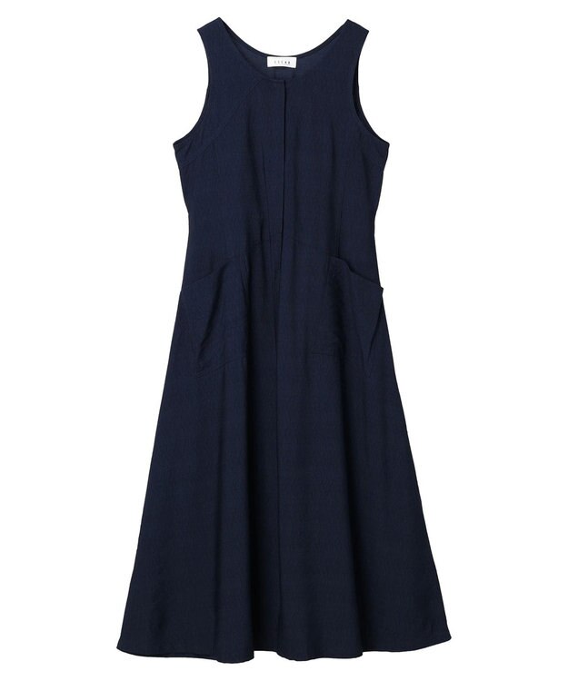 Green Parks ■ＥＳＣＡＲ　キリカエノースリーブワンピース Black