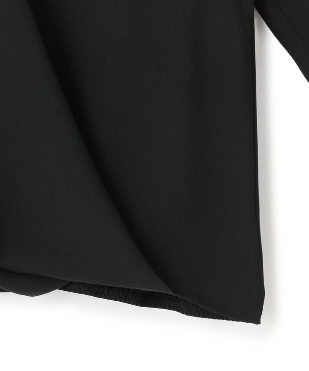 BEIGE， OLIVE / カシュクールロングスリーブブラウス Black