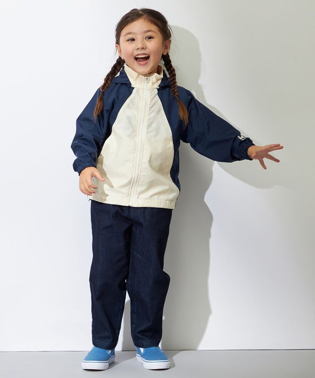 HELLY HANSEN 【キッズ】 ヴォーゲンジャケット オーシャンネイビー×アイボリー