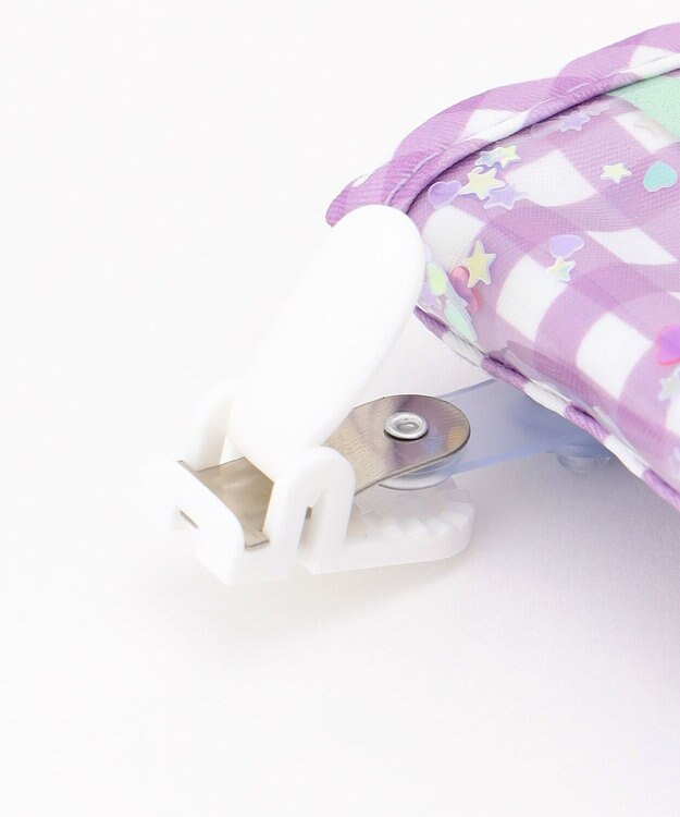 ANY KIDS しゃらしゃら入り 移動ポケット ブルーベリー