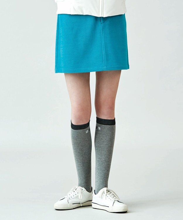 秋冬の暖か定番スカート！【WOMEN】クロスサーモツイル 台形スカート 