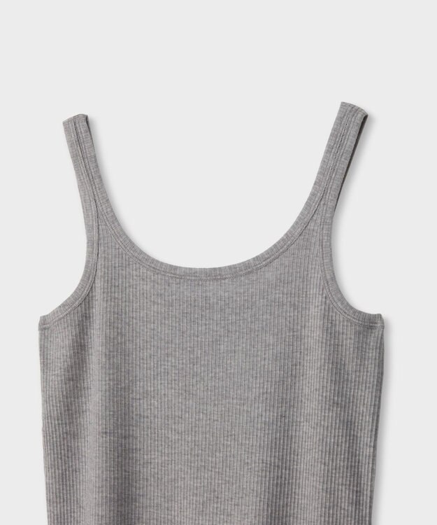 GRACE CONTINENTAL シルクカシミヤタンクトップ グレー