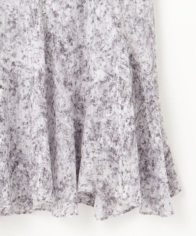 ANY SIS 【2SET】コンパクトトップス×ミスティプリントスカート セットアップ ミント